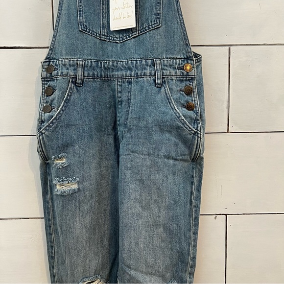 Show Me Your Mumu Oakland Overalls Vintage Indigo. New with tags. Size Small. - Picture 8 of 15